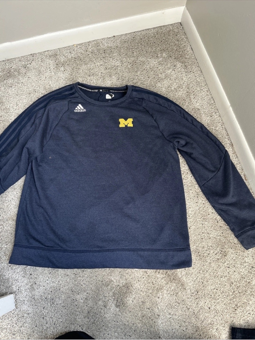 Michigan shirt men’s large adidas